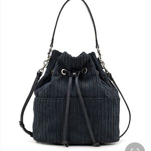 NWT Patricia Nash Corduroy drawstring purse bag